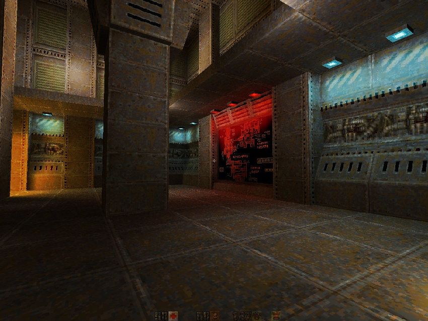 quake2 combination of material
      and light maps